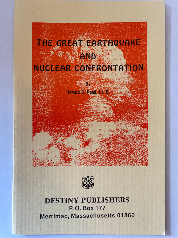 The Great Earthquake and Nuclear Confrontation