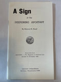 A Sign of the Deepening Apostasy