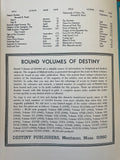 Destiny Magazines Bound Volume 1957 thru 1968 - Specify Year of
