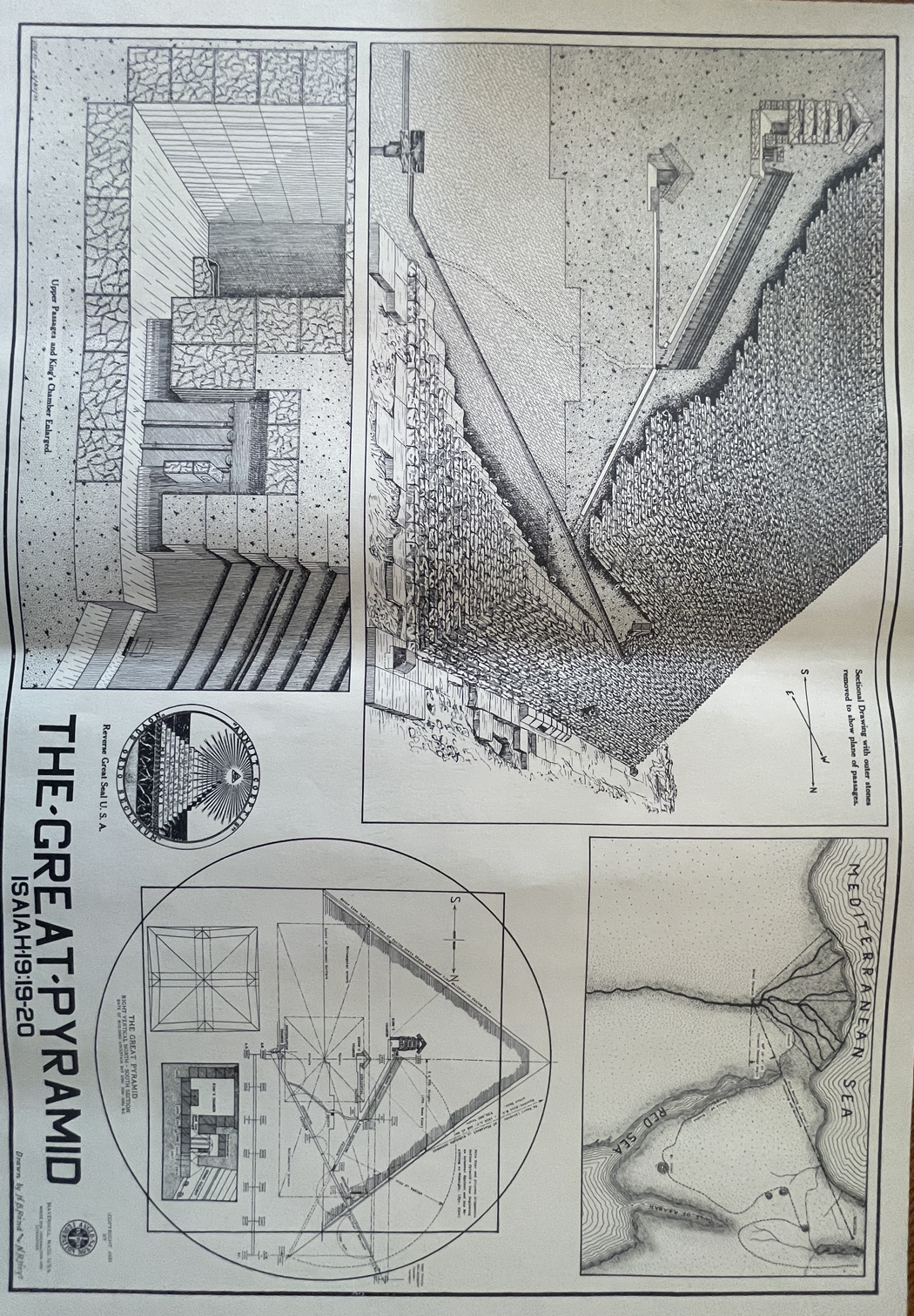 Great Pyramid Wall Chart – 16” x 11”