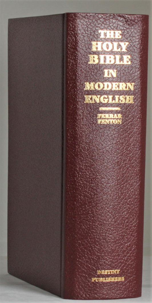 Modern English Large Print Bible by Ferrar Fenton