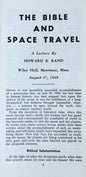Bible and Space Travel, The