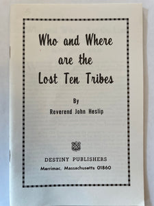 Who/Where Are the Lost Ten Tribes