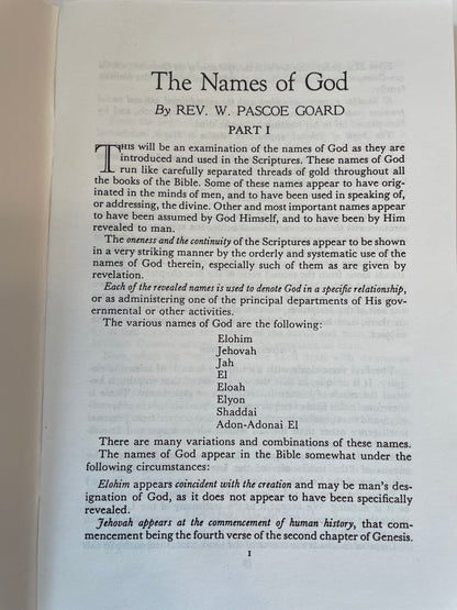 The Names of God