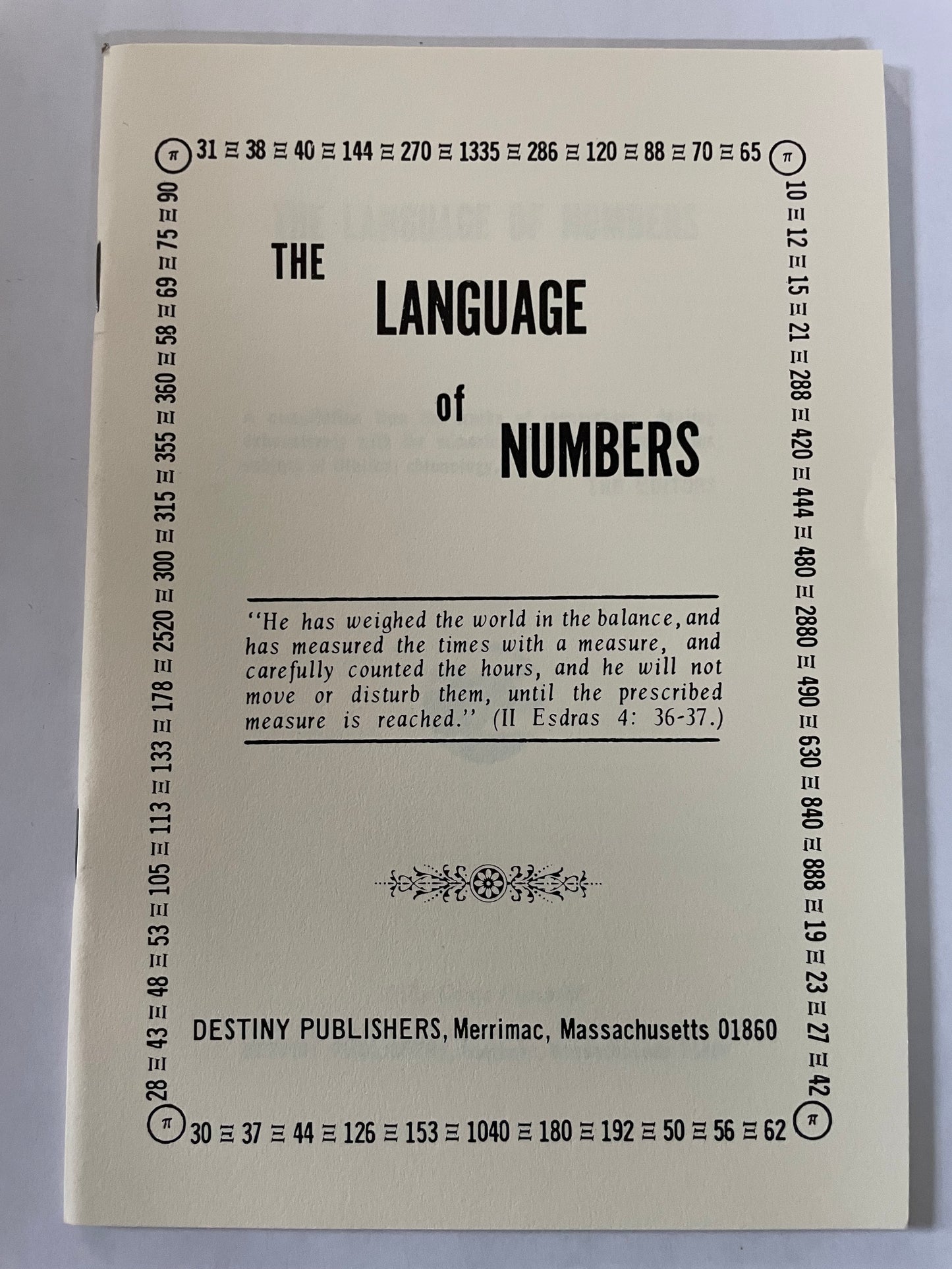 Language of Numbers