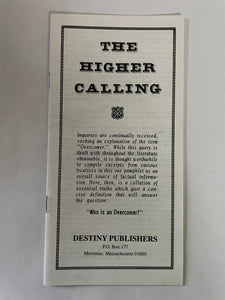 The Higher Calling