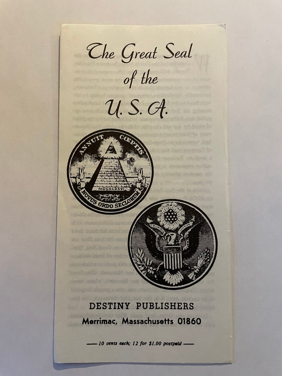 Great Seal of the U.S. A