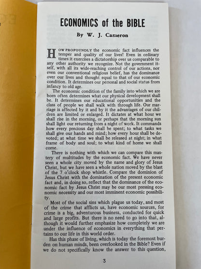 Economics of the Bible