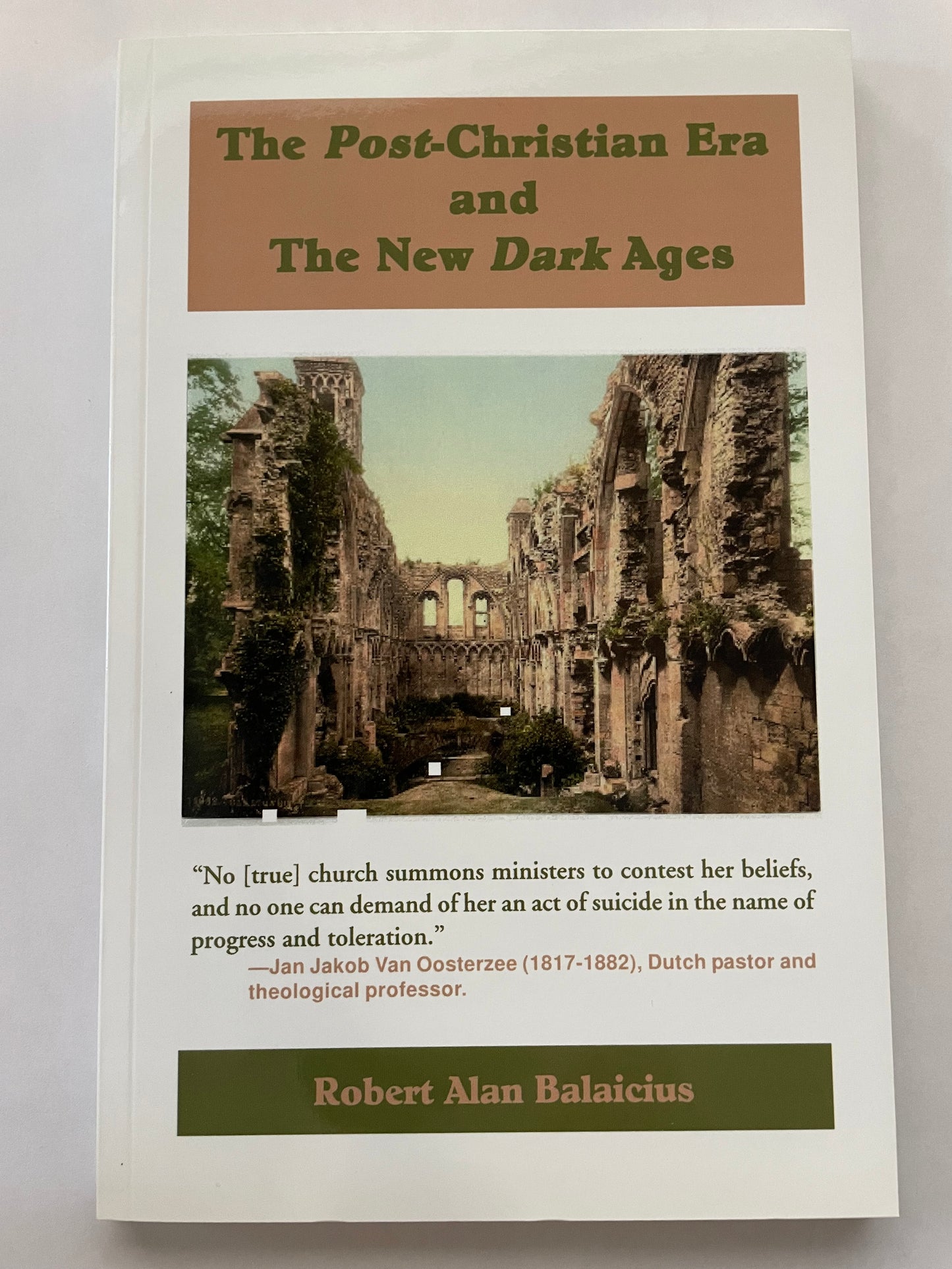Post-Christian Era and the New Dark Ages
