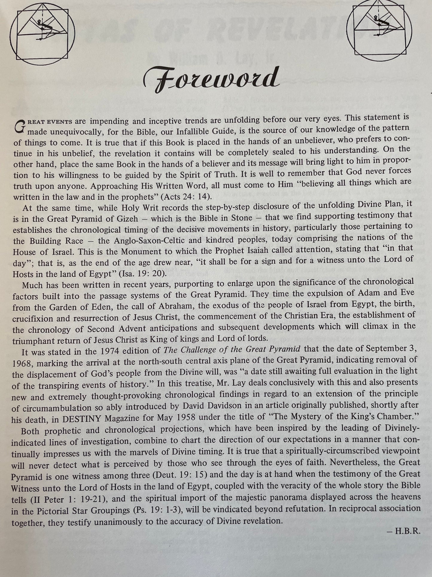 Vistas of Revelation